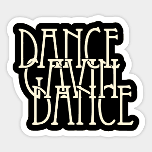 Dance gavin Sticker